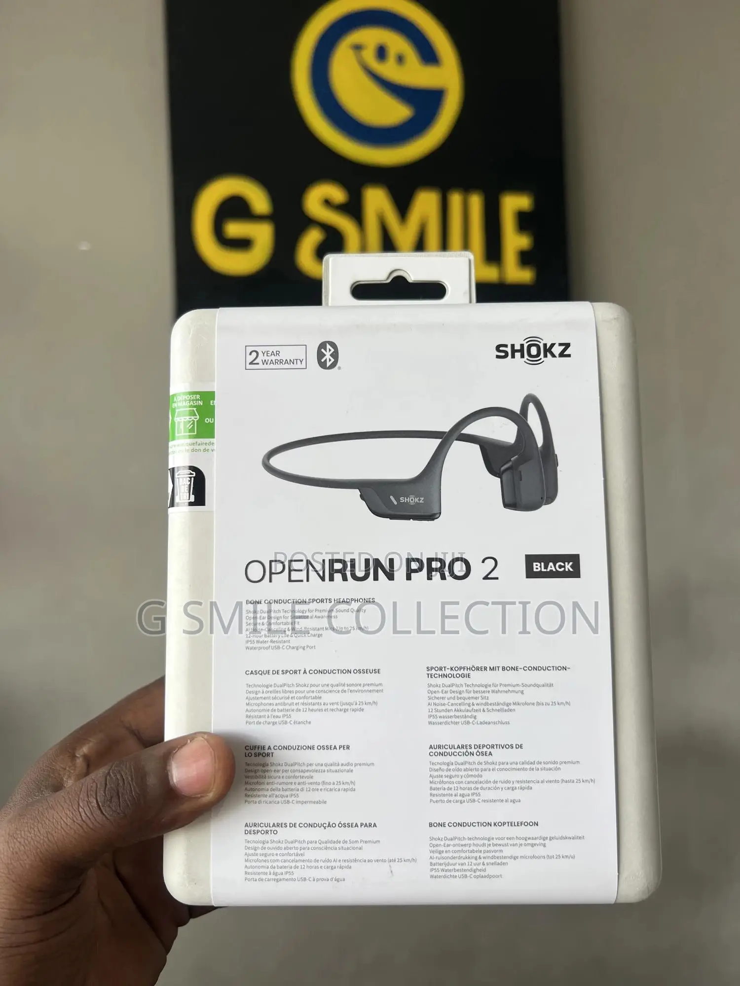 Shokz Openrun Pro 2 Wireless Bone-Conduction Headphones