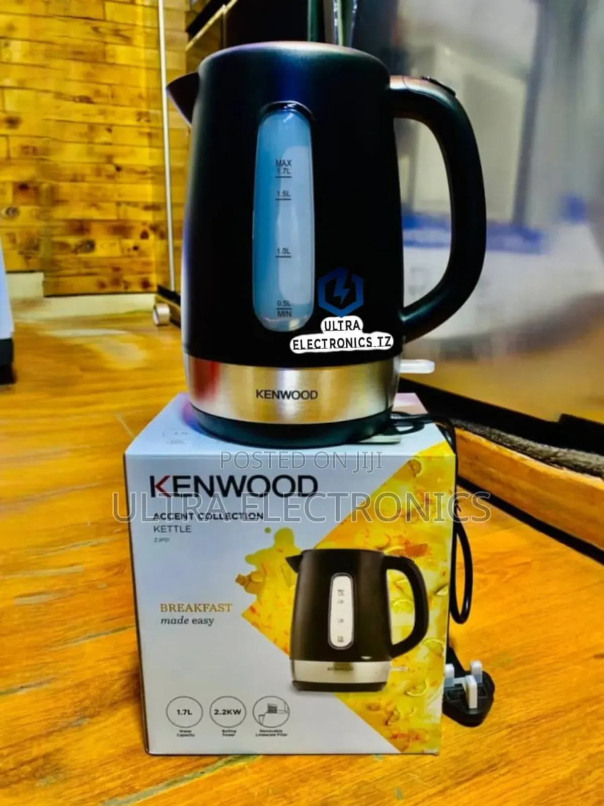 Kenwood Electric Kettle  Model: Zjp01 1.7l 2200w