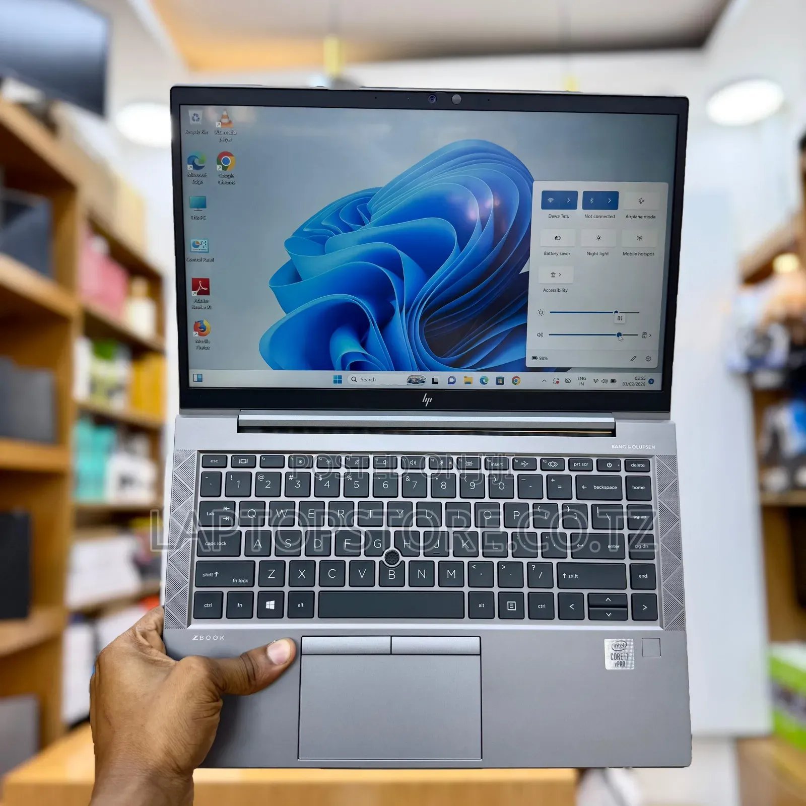 New Laptop HP ZBook Firefly 15 G7 32GB Intel Core I7 SSD 1T