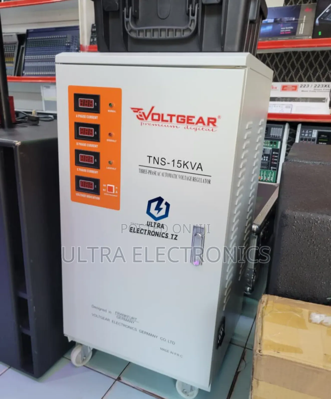 Voltgear Automatic Voltage Regulator/ Stabilizer From Germany Kva15