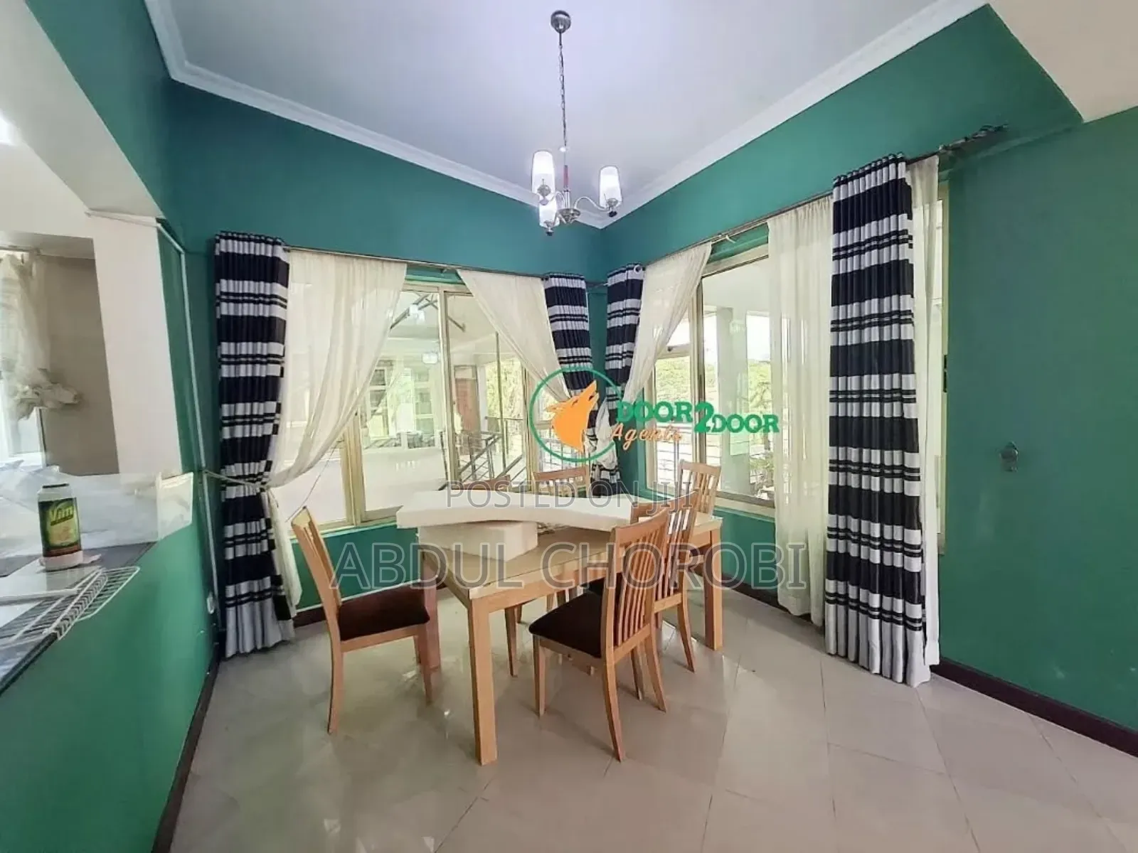 Furnished 3bdrm Apartment in Mikocheni for rent