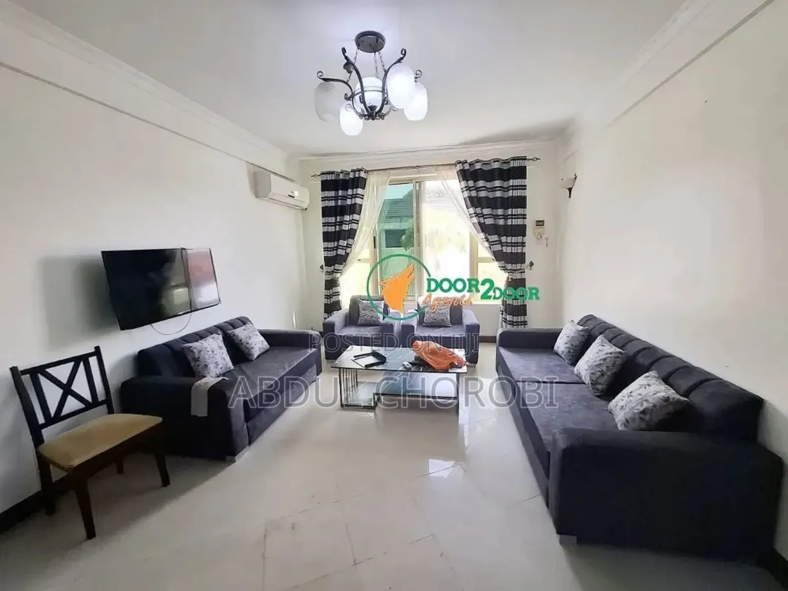 Furnished 3bdrm Apartment in Mikocheni for rent