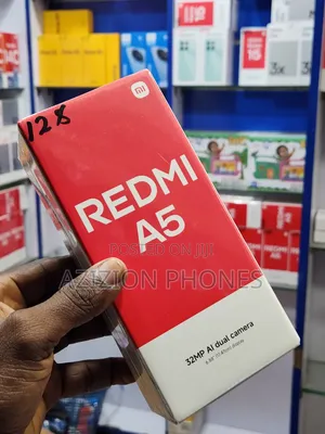 New Xiaomi Redmi A5 4G 128 GB Black