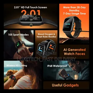 Oraimo Watch 5 Lite (Model Osw-804) Smart Watch