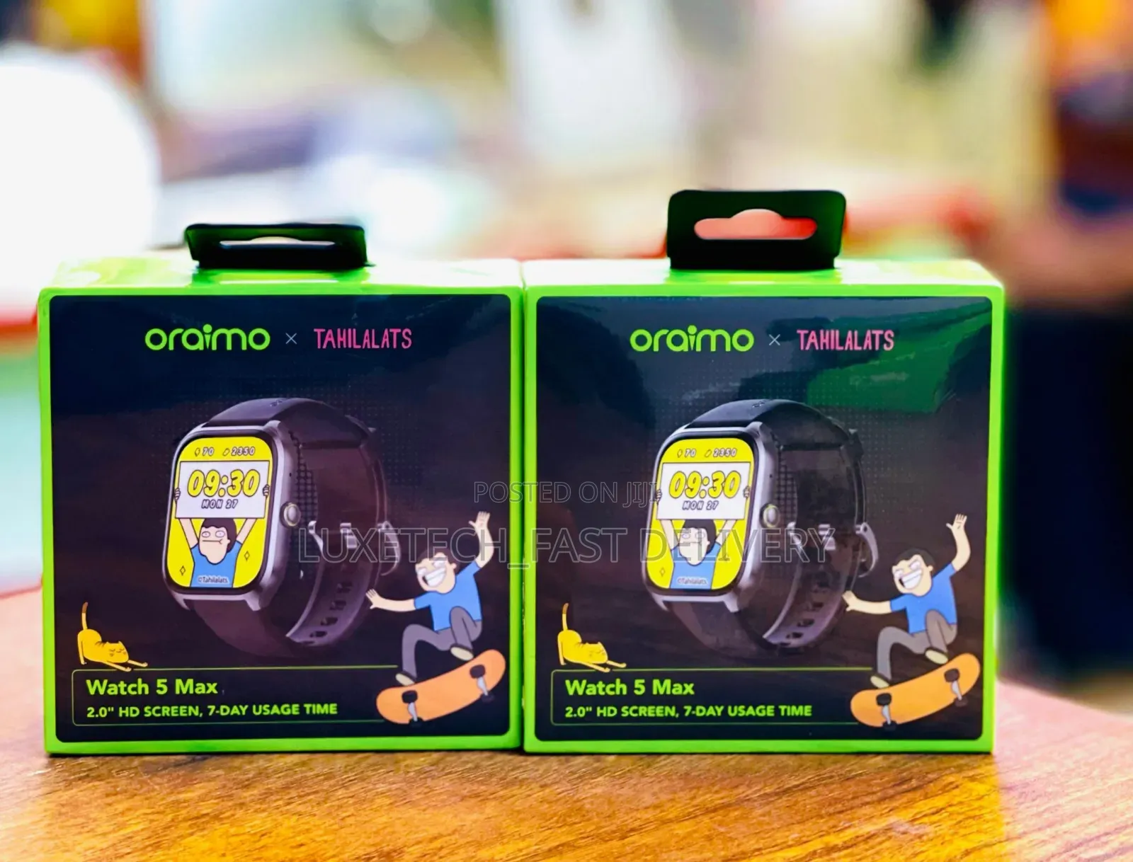 Oraimo Watch 5 Max X Tahilalats Edition Smartwatch