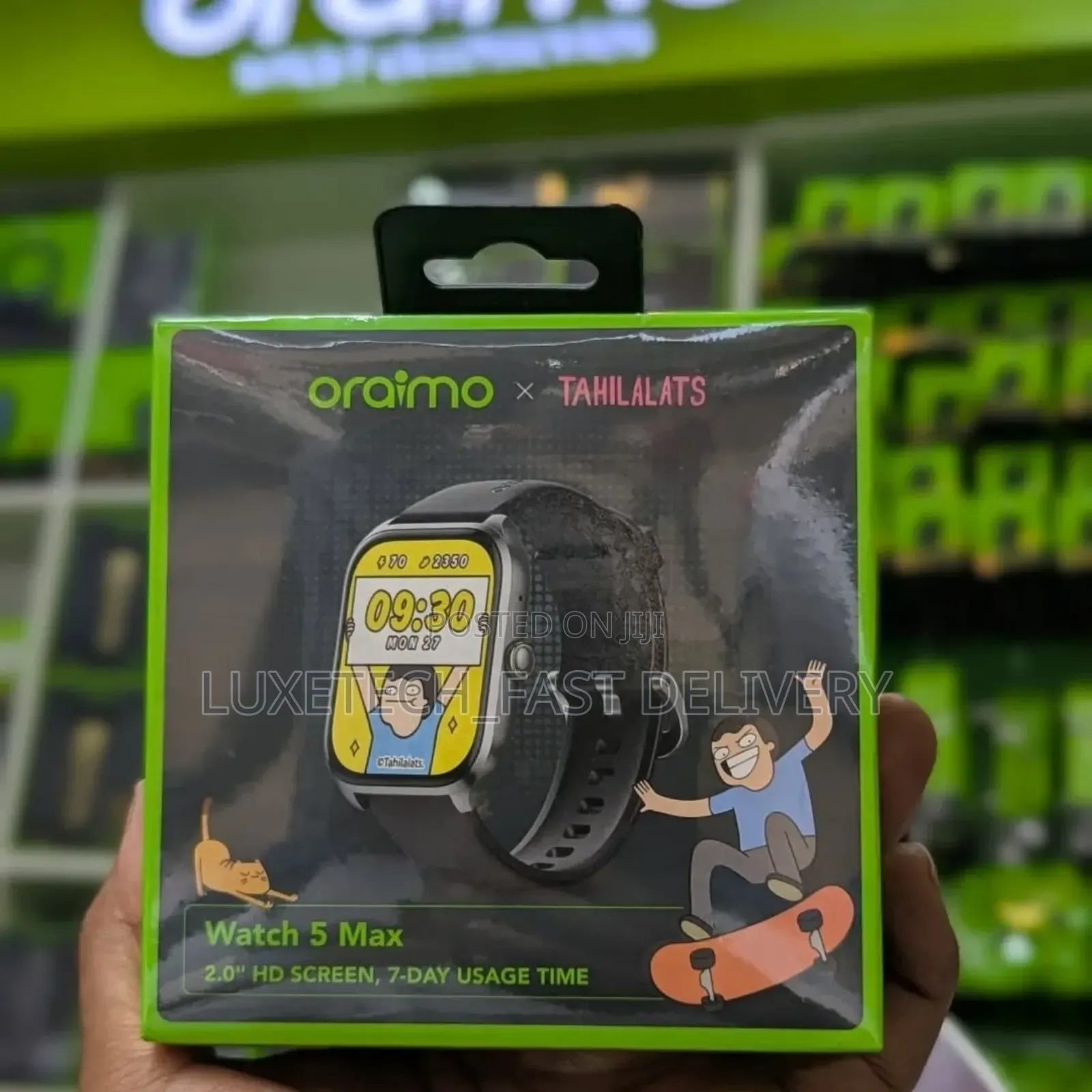 Oraimo Watch 5 Max X Tahilalats Edition Smartwatch