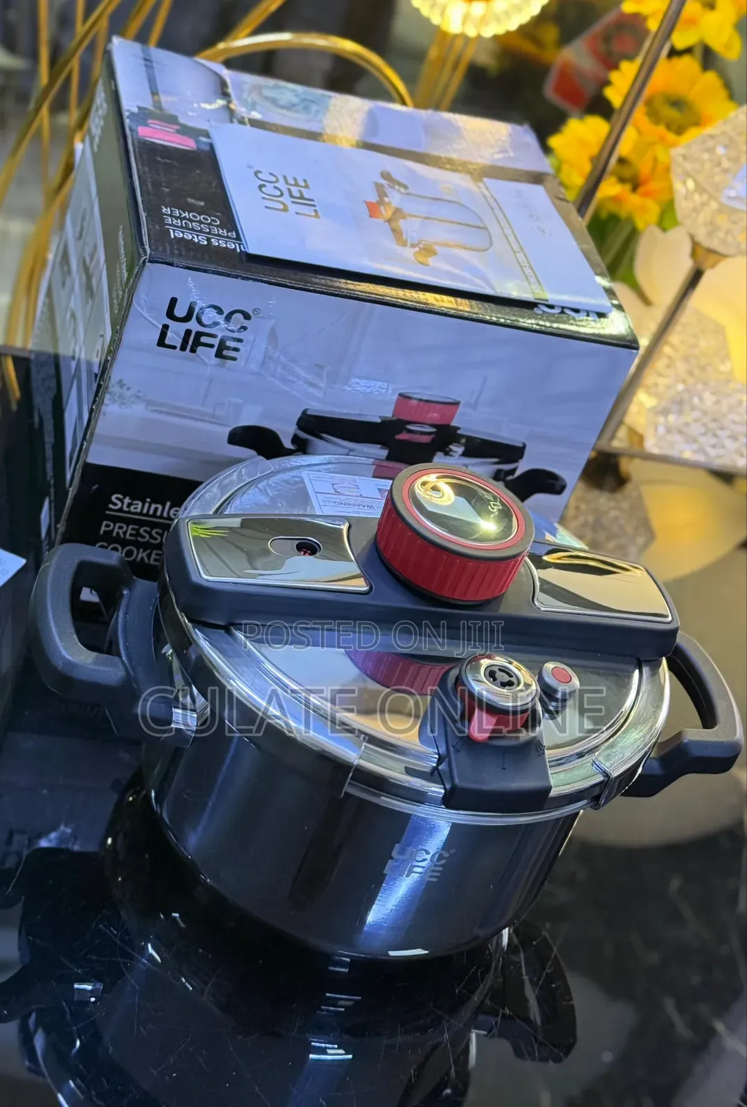5ltrs Ucc Life Stainless Steel Pressure Cooker