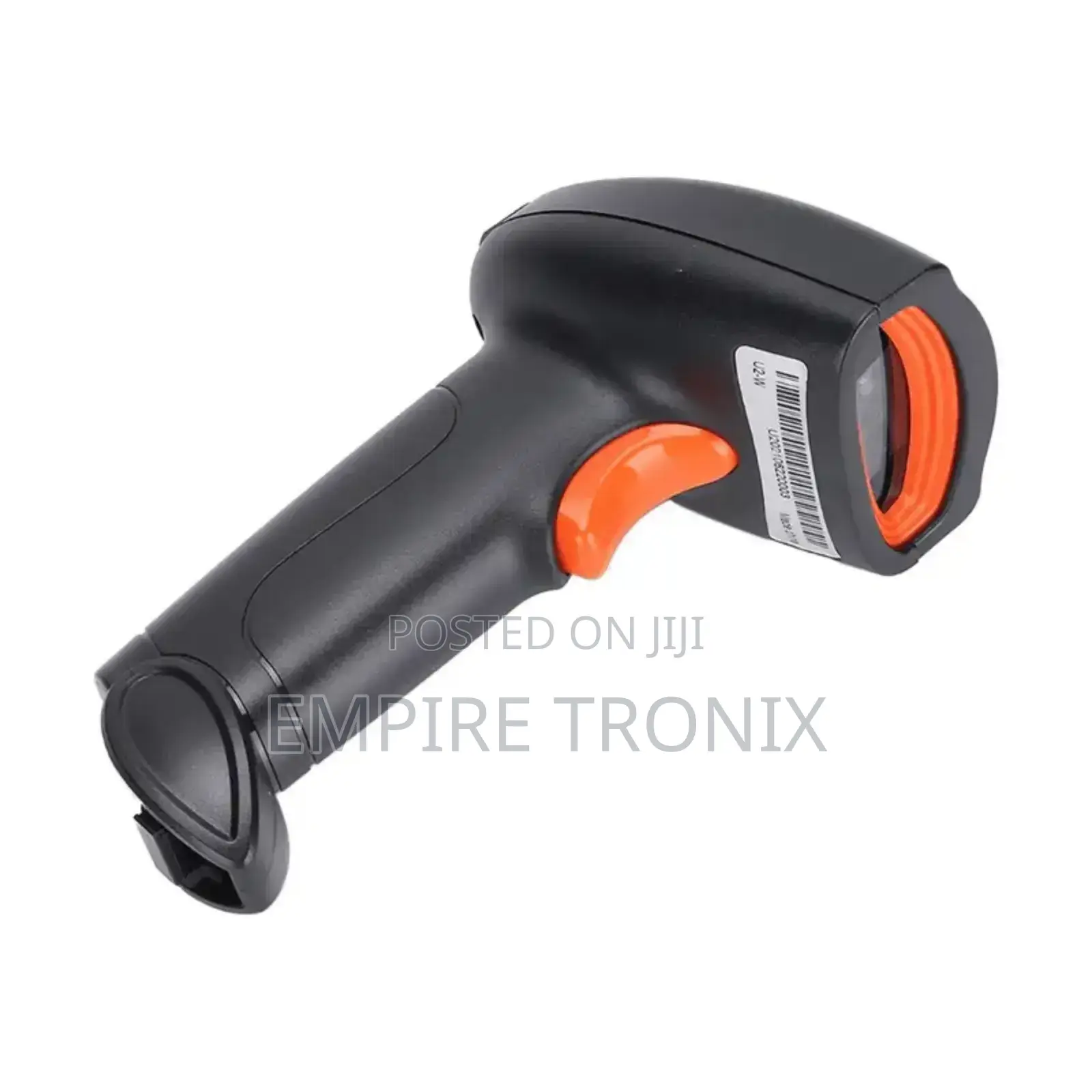 Usb Handheld 1d Barcode Scanner - Black Orange