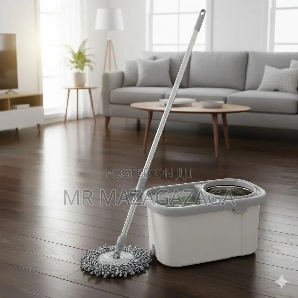 *#Rotary Mop and Bucket W/ Stainless Steel Rotater*