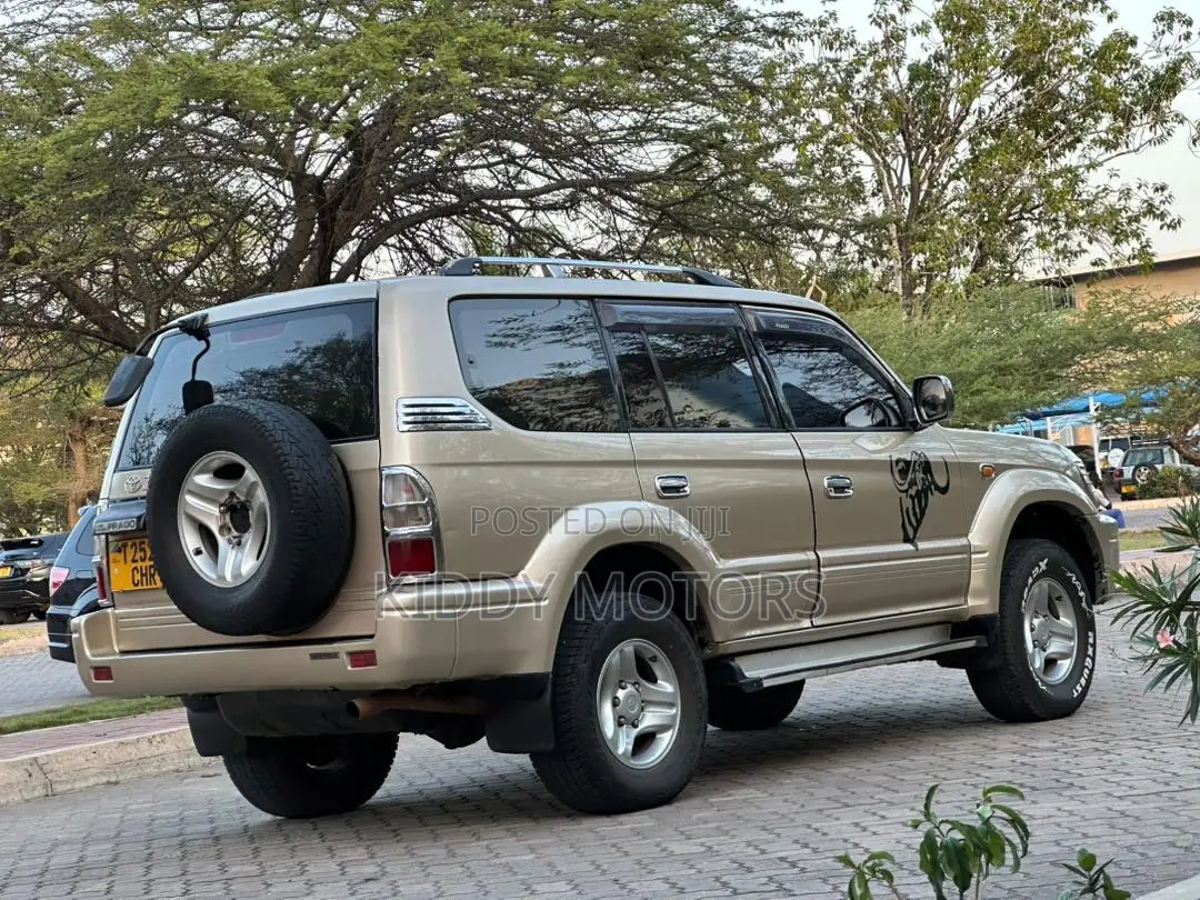 Toyota Land Cruiser Prado 2001 Silver