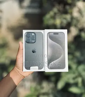 New Apple iPhone 15 Pro 128 GB Black