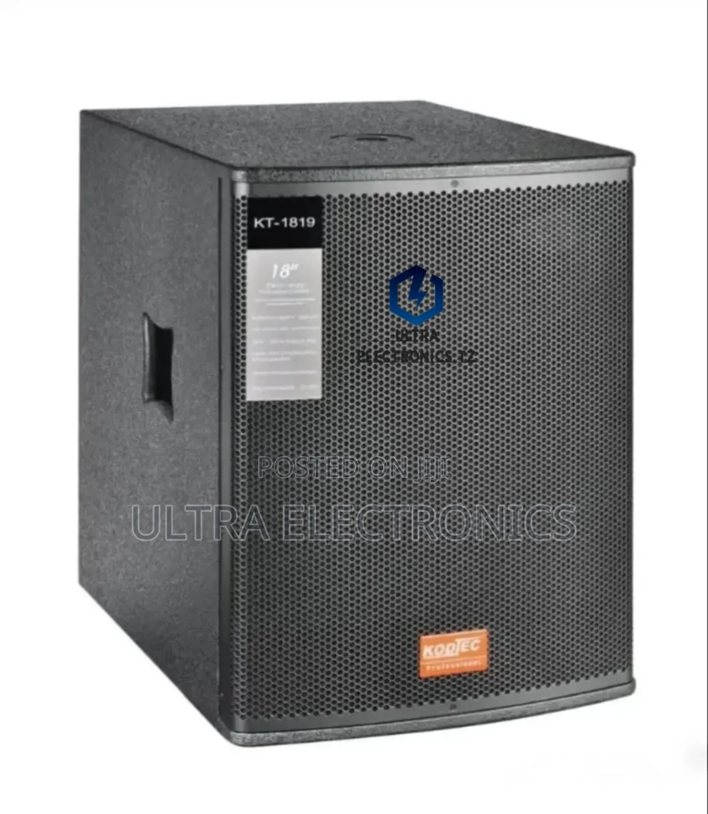 Kodtec Original Single Base Professional 18" Speaker Two-Way 3600w