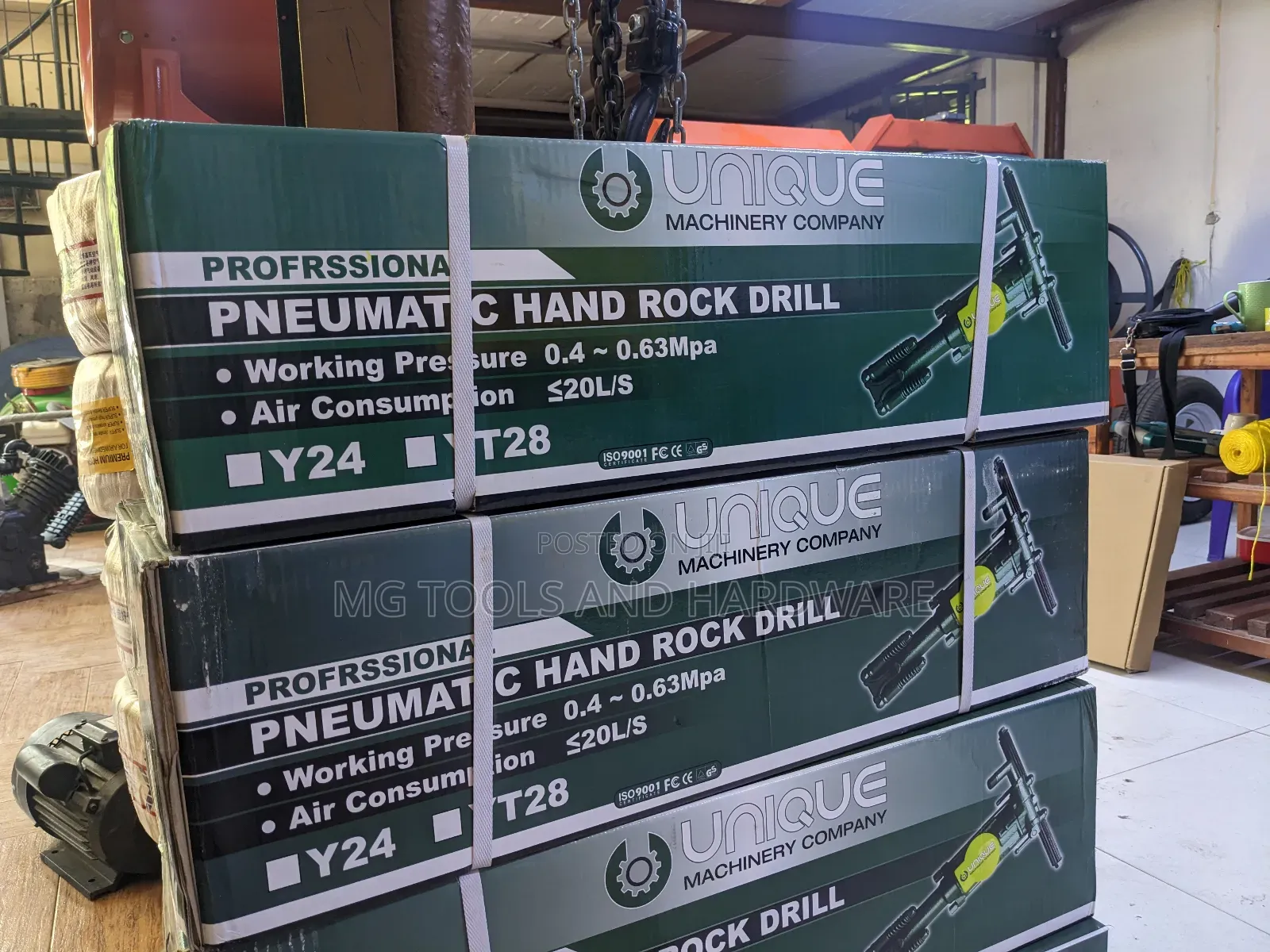 Pneumatic Hand Rock Drill