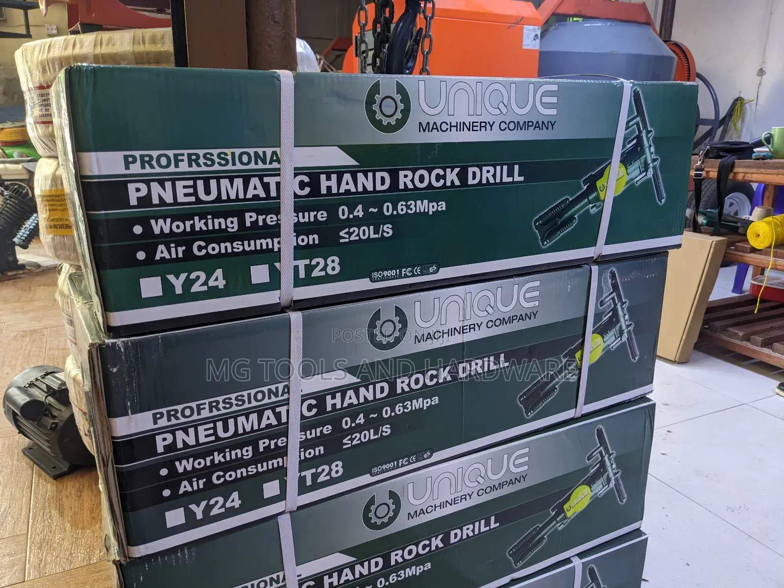 Pneumatic Hand Rock Drill