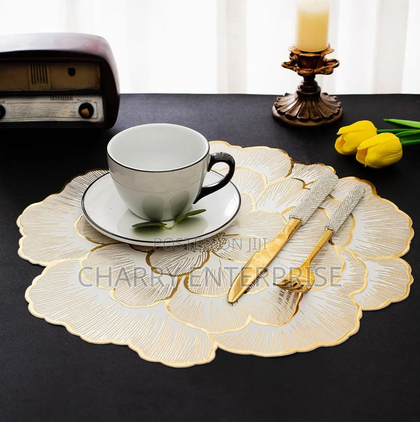 Classic Table Mat Place Mats Set Washable