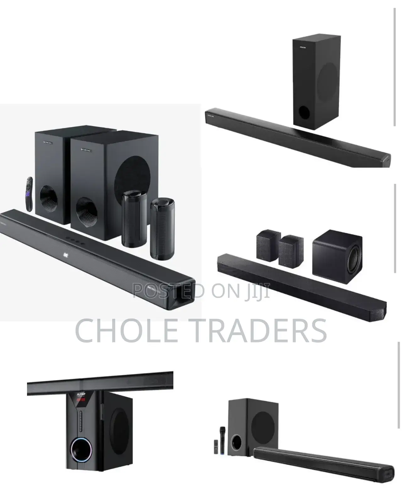 We Sell the Best and Qulity Soundbars With Different Brands