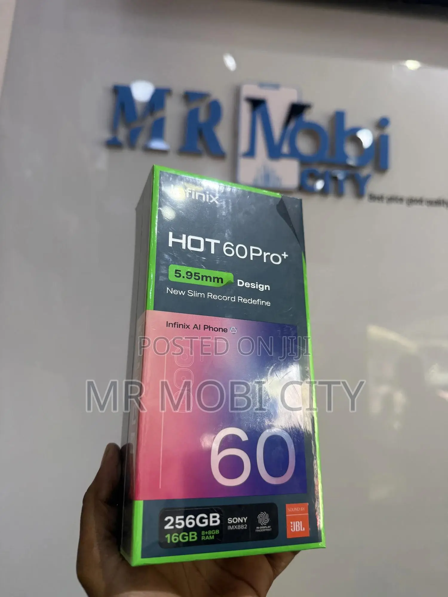 New Infinix Hot 60 Pro+ 128 GB Black