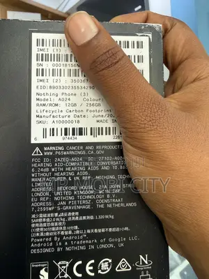 New Nothing Phone 3 256 GB Black
