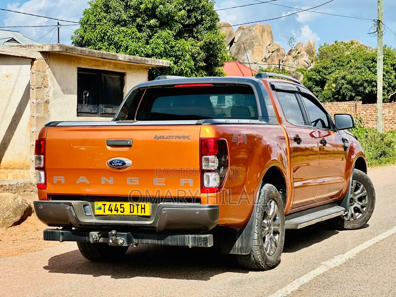 Ford Ranger 2019 Orange