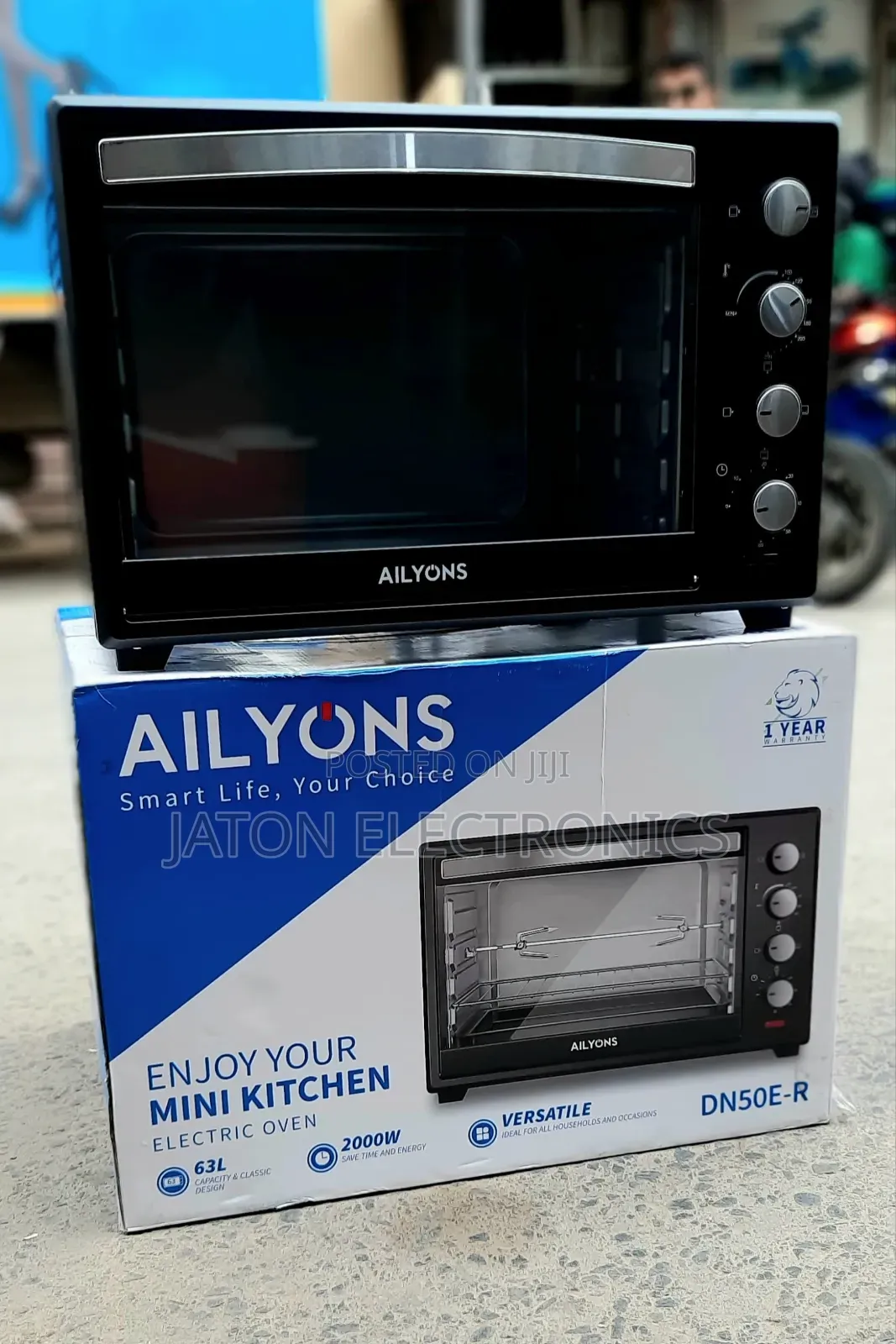 Ailyons Electric Oven 63 Liter