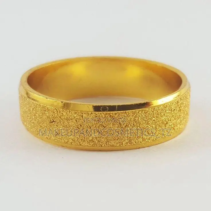 Golden-Coloured Stainless Steel Finger Ring