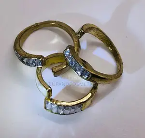 Gold Channel-Set Baguette Diamonds