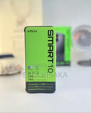 New Infinix Smart 10 64 GB Black