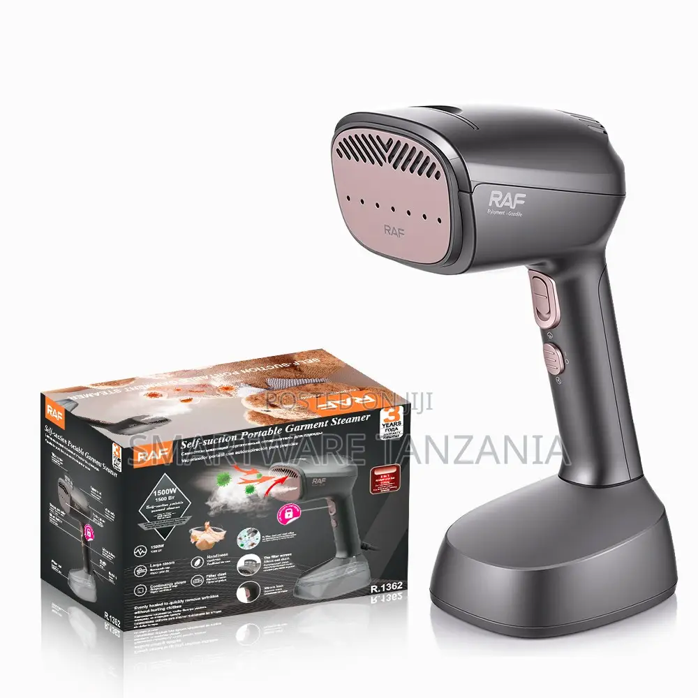 Raf R.1362 1500w Clothes Steamer Portable Dust Filter Continuous