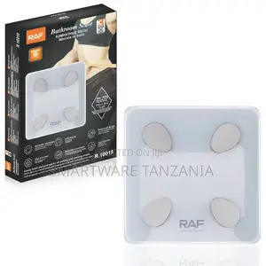 Raf R.10018 Digital Bathroom Scale LCD Precision Waterproof Tare