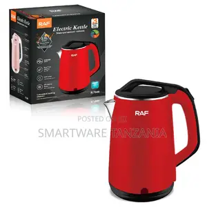 Raf R.7948 2.5l Electric Kettle Red 2000w Rapid Boil 360 Swivel
