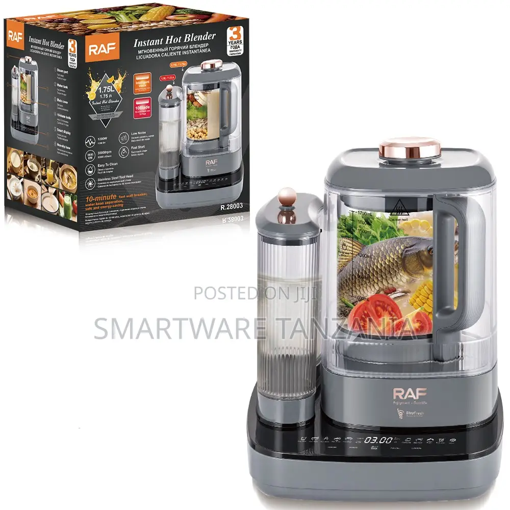 Raf R.28003 Soup Maker Blender 1.75l Hot Cold 1200w Voice Control