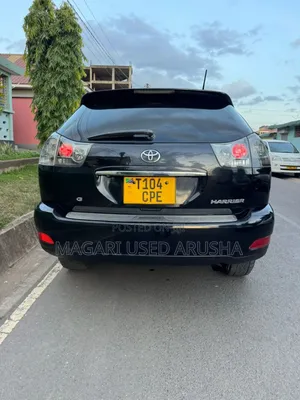 Toyota Harrier 2004 Black