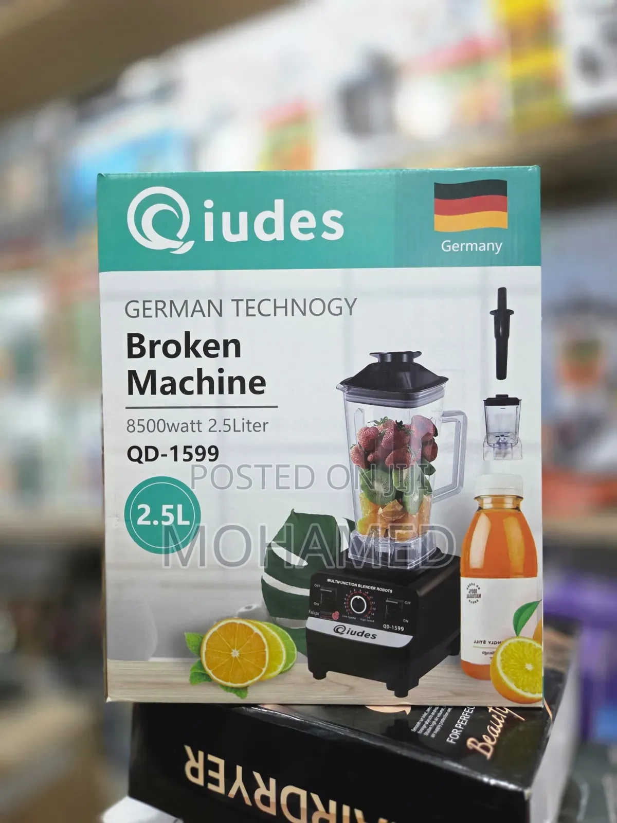 Qiudes Blender (Broken Machine) – Model Qd-1599.