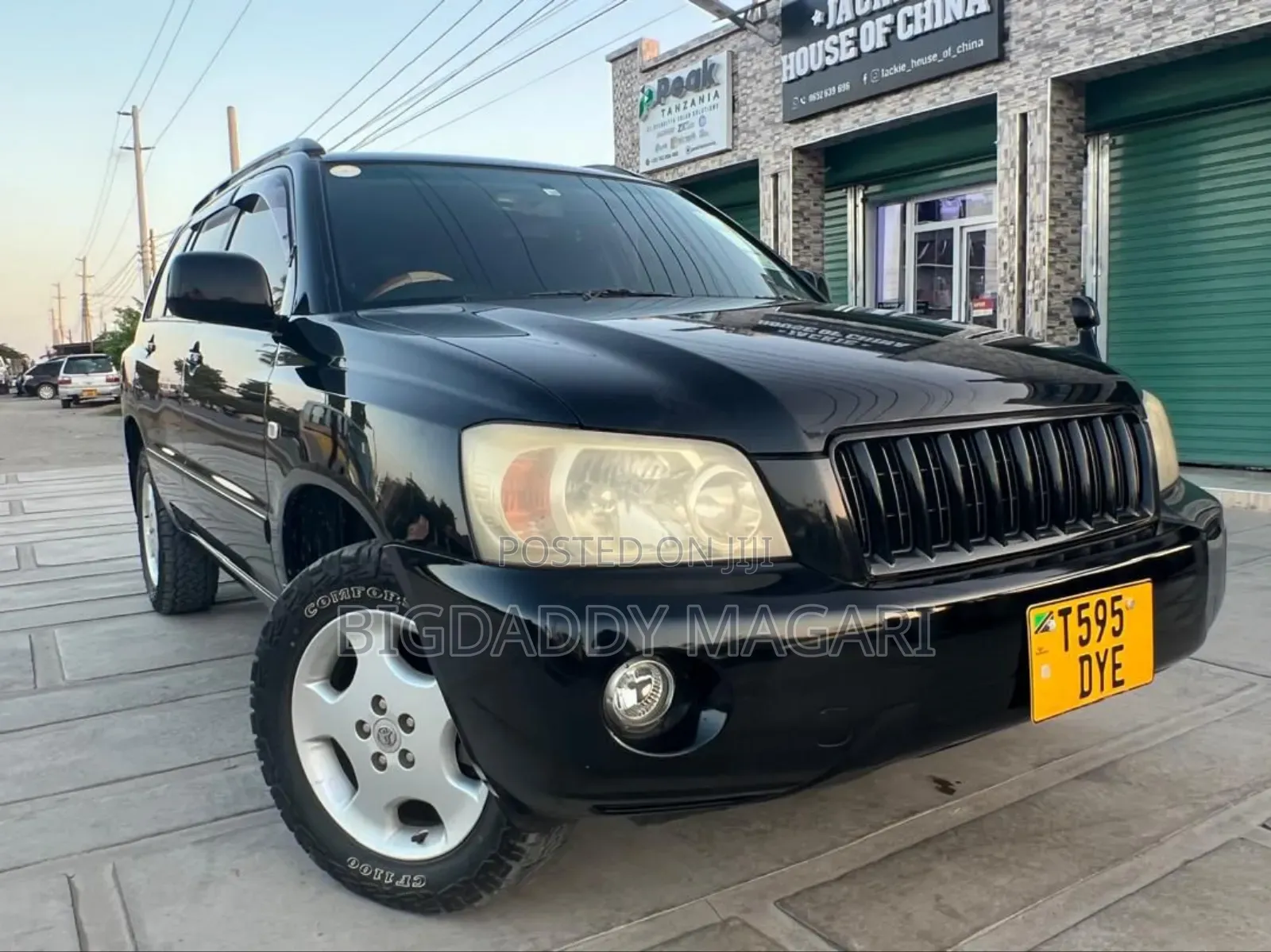 Toyota Kluger 2006 Black