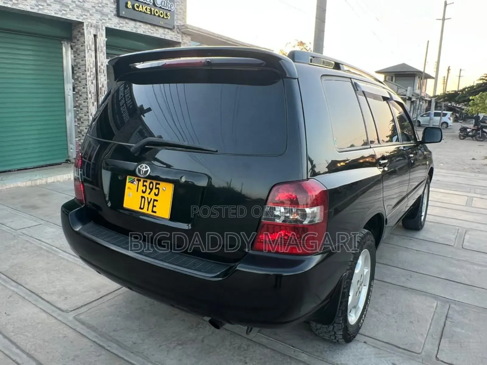 Toyota Kluger 2006 Black