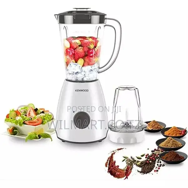 Kenwood Blender 2l Plastic Jug With Dry Grinder 400w Blp10.A0wh