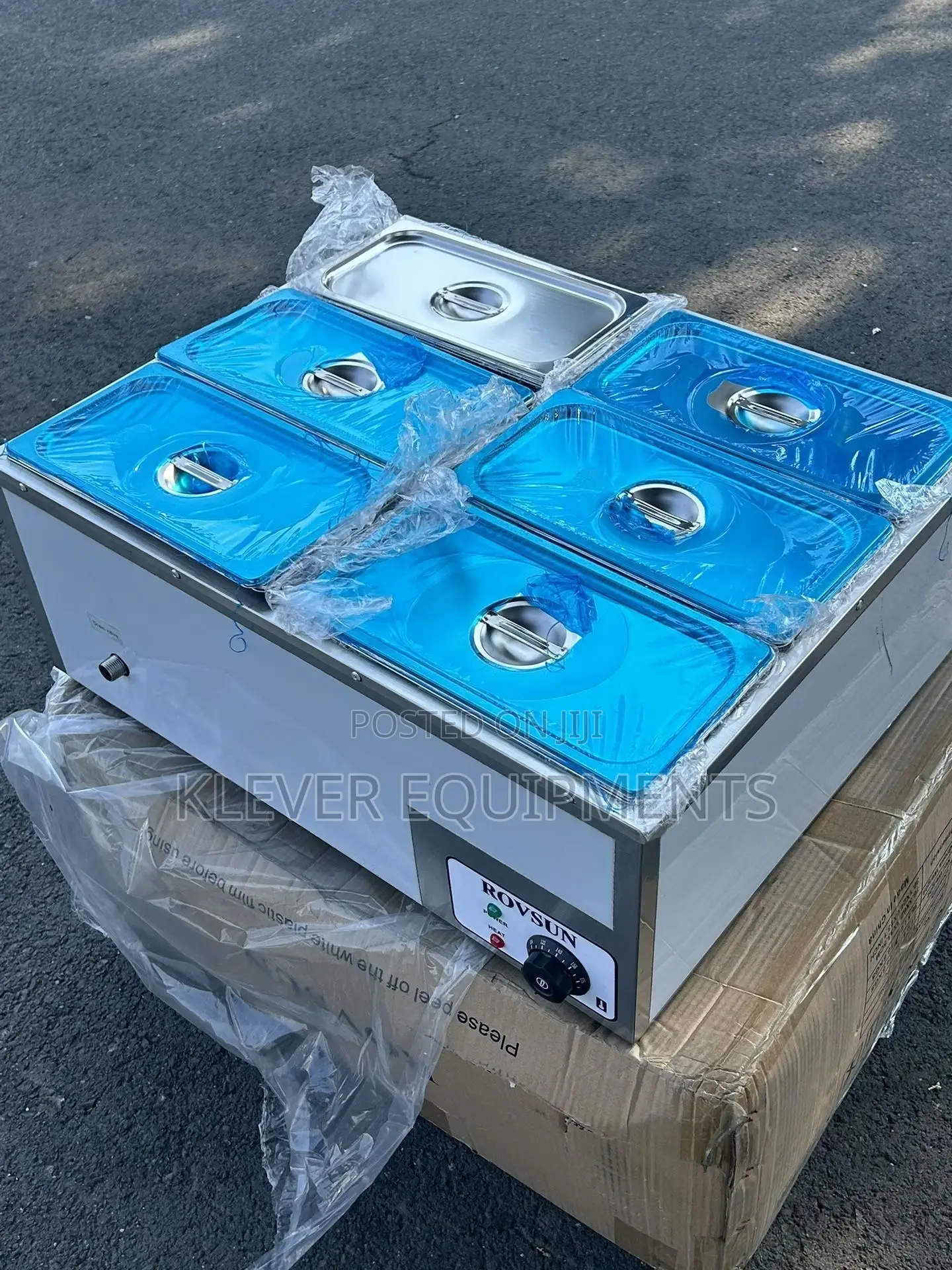 6 Pan Electric Steam Table Commercial Food Warmer Countertop