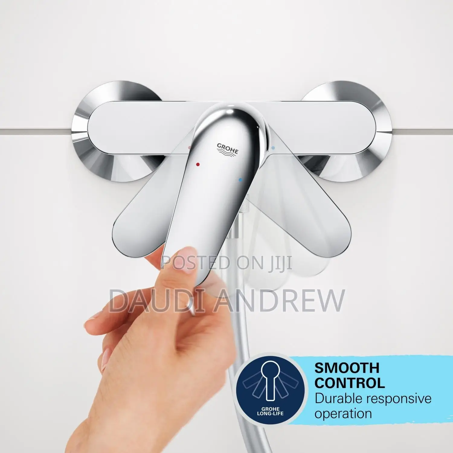 Grohe Swift Quickfix – Exposed Single-Lever Shower Mixer