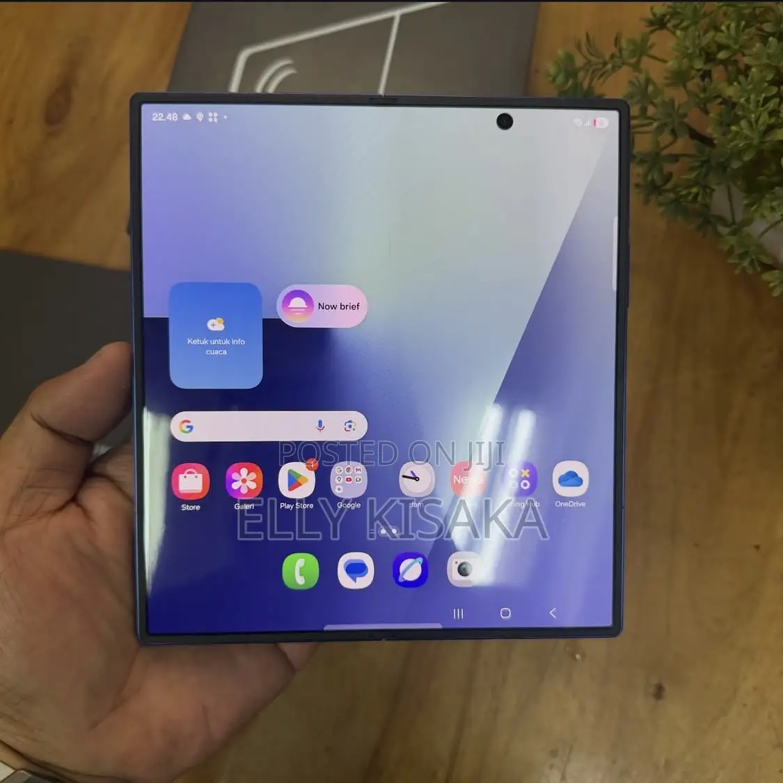 New Samsung Galaxy Z Fold7 256 GB Blue