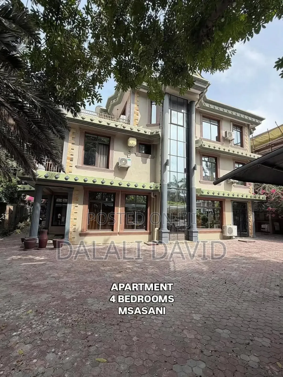 Furnished 4bdrm Villa in Mikocheni A for rent