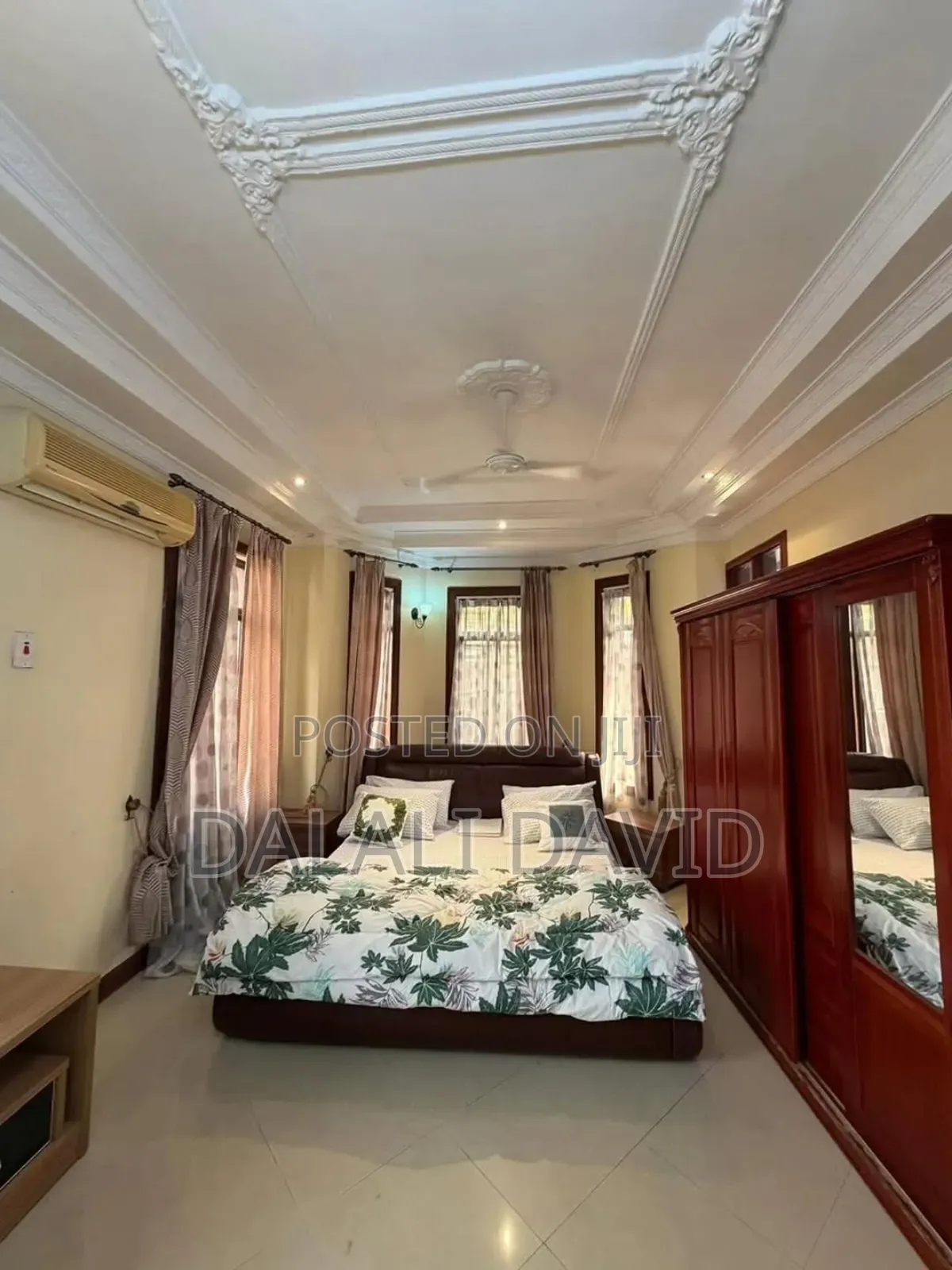 Furnished 4bdrm Villa in Mikocheni A for rent