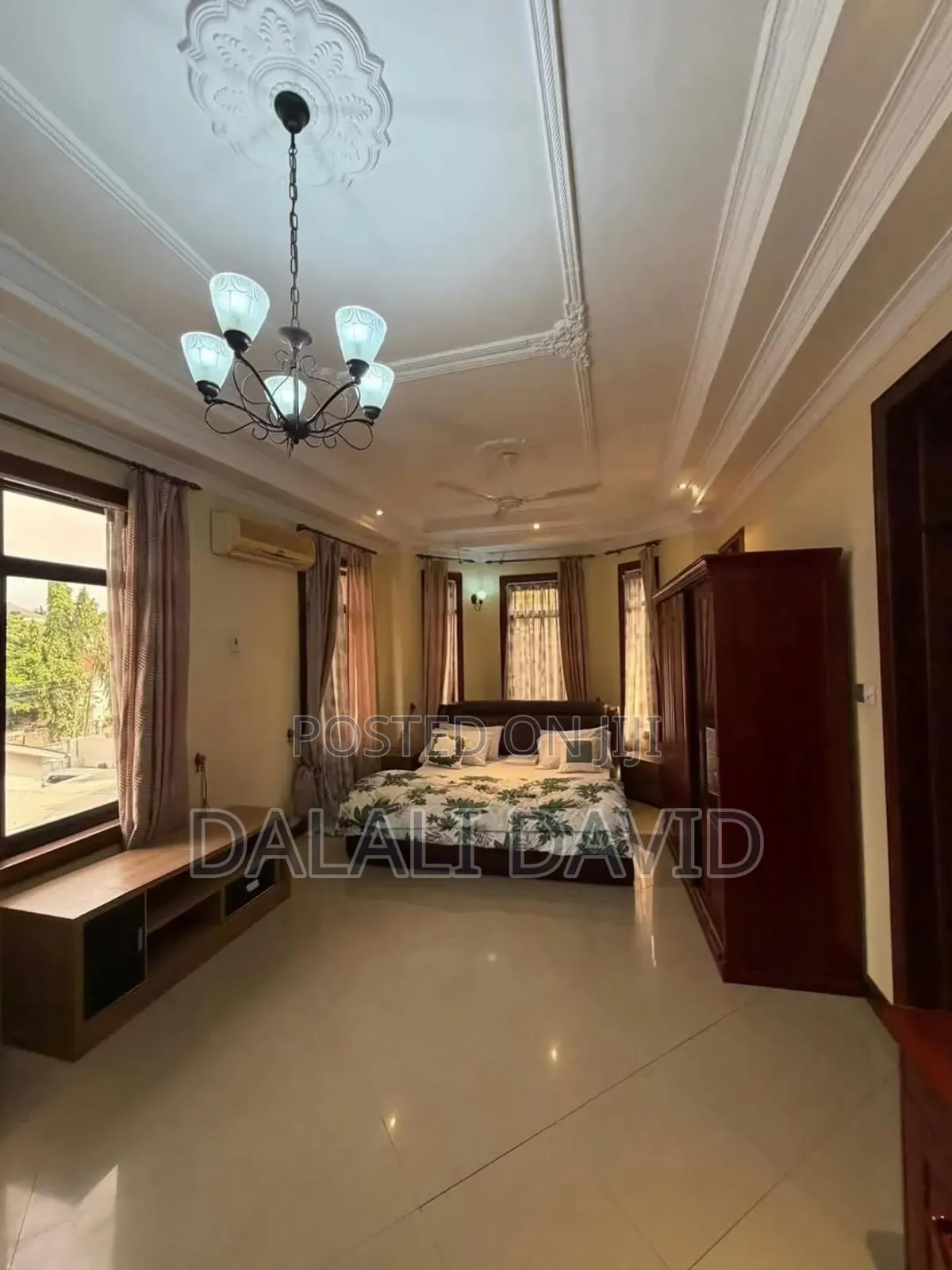 Furnished 4bdrm Villa in Mikocheni A for rent