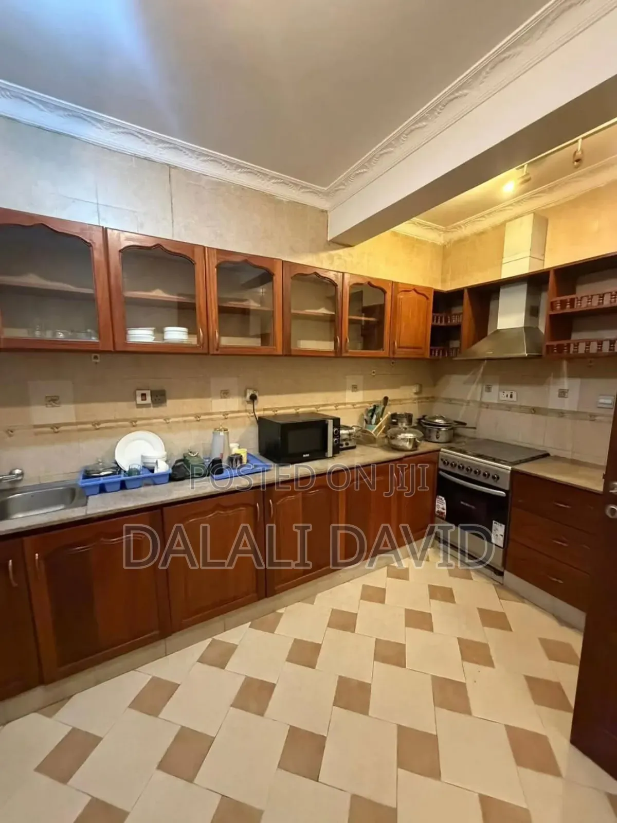 Furnished 4bdrm Villa in Mikocheni A for rent