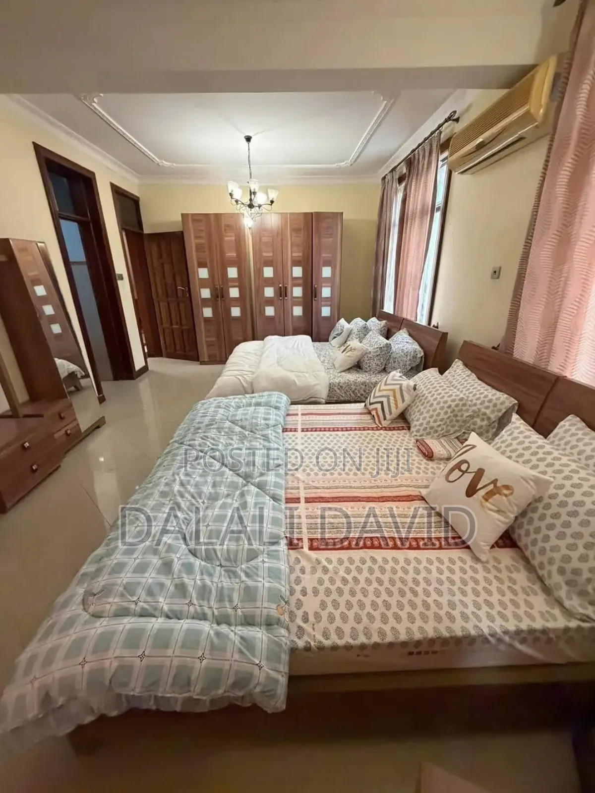 Furnished 4bdrm Villa in Mikocheni A for rent