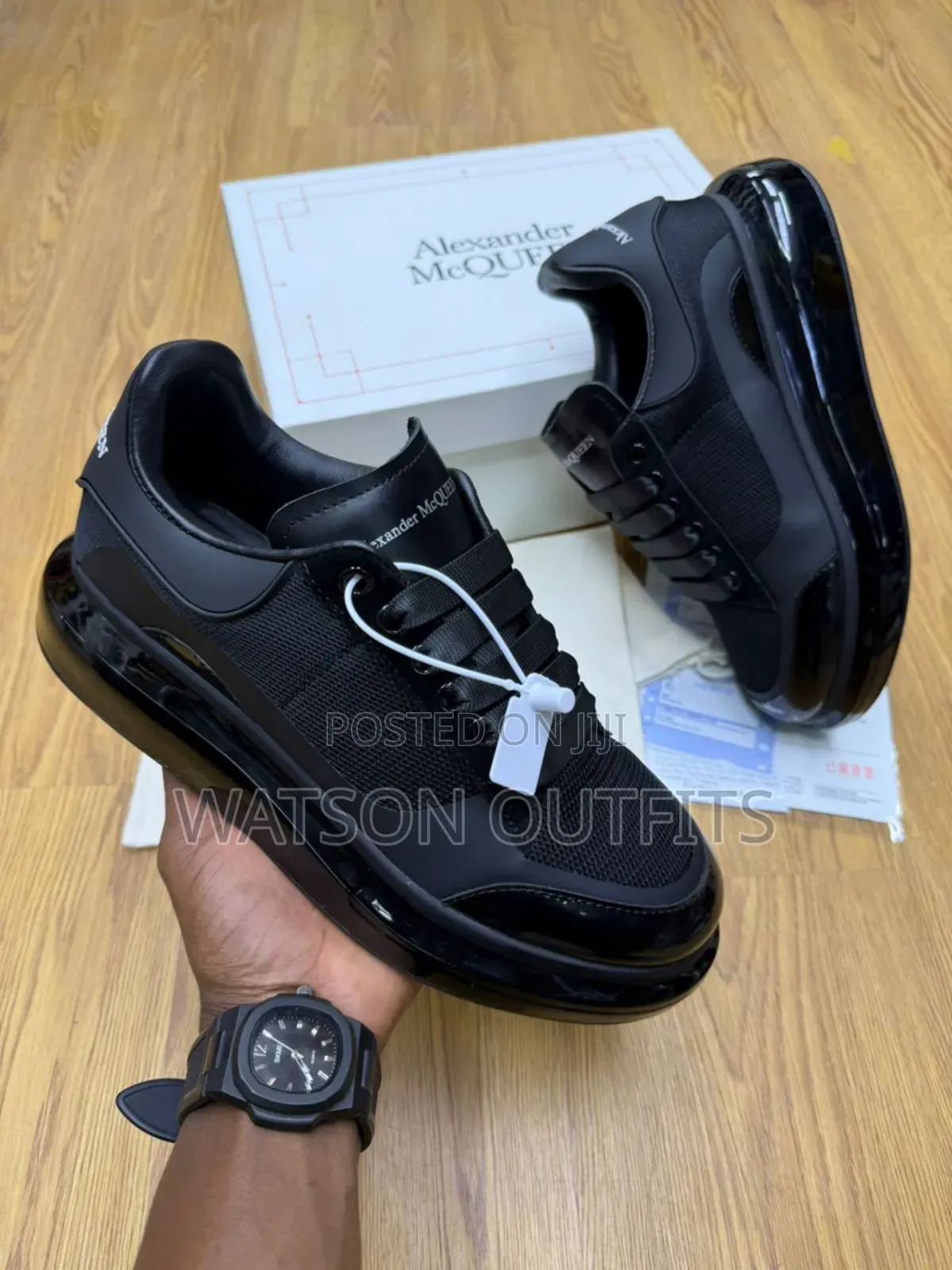 Men's Pure Leather Shoes Alexander McQueen Classic