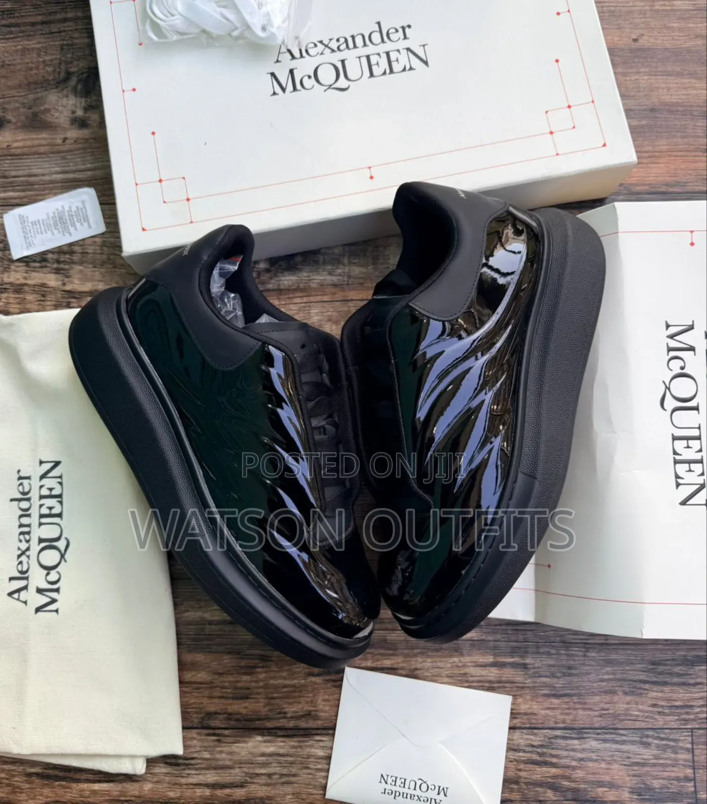 Men's Pure Leather Shoes Alexander McQueen Classic