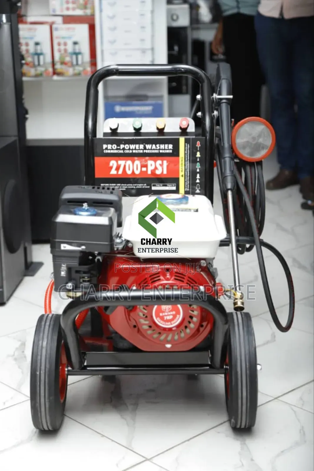 Pro Power Commercial Pressure Washer 2700psi 6.5hp 5kw Gasoline Engine