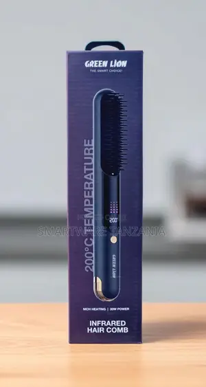 Green Lion Infrared Hair Comb 200c Temperature MCH Heating 30w