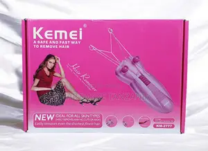 Kemei Electric Hair Remover Threading Safe Fast No Cuts or Nicks