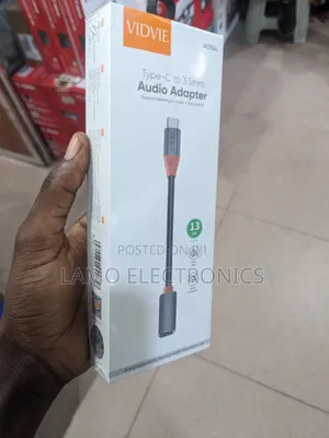 Vidvie Al1124 Type-C to 3.5mm Audio Adapter
